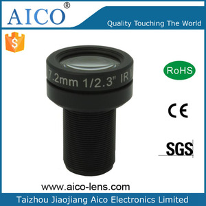 UHD F2.4 7.2 Mm 8mp M12x0.5mm S-mount 4K Thấp Không Bị Biến Dạng 7.2 Mm 1/2.3Inch M12 Ống Kính Camera Hành Động Thẳng Cctv 1/2.3 - Product Image 6