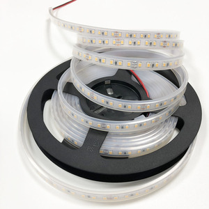 Tira de Luz <span class=keywords><strong>LED</strong></span> Flexible de 24V SMD2835, 120 <span class=keywords><strong>LED</strong></span> por Metro, Tubo de Silicona, IP65 Impermeable, Blanco Cálido, 10mm, Iluminación Decorativa - Product Image 4
