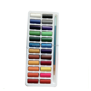 Vendita calda atossica set di colori per acquerelli torta <span class=keywords><strong>ad</strong></span> <span class=keywords><strong>acquerello</strong></span> vernice solida supera test ASTM - Product Image 4