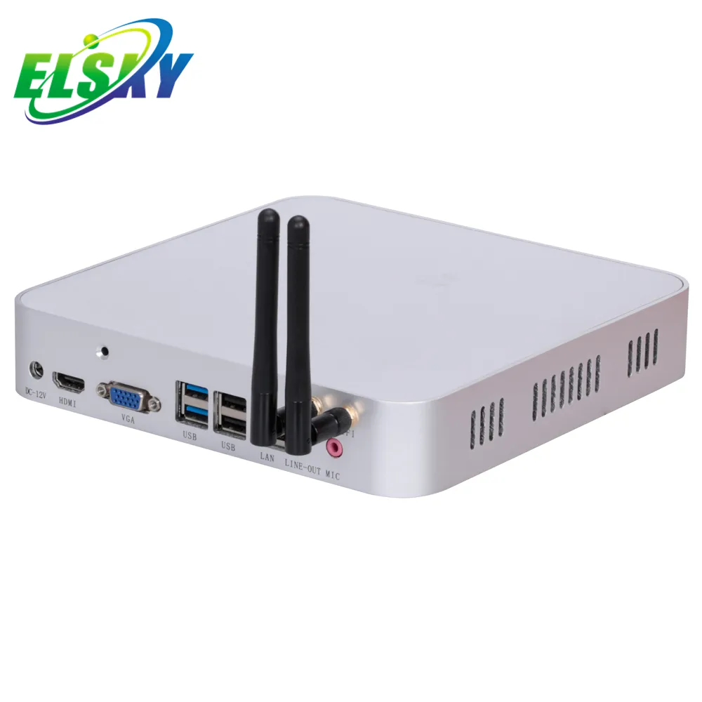 core i3 thin client I3-7100U WIFI BT4.2 4G GPS SIM Slot Mini Desktop PC With Mini Itx Motherboard