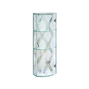 Manufacturer Waterproof Three Layers Chinese <strong>Shower</strong> Room Transparent <strong>Glass</strong> case Bathroom <strong>Shelves</strong> - Product Image 4