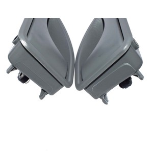 Poignée intérieure de porte pour Renault <span class=keywords><strong>Kangoo</strong></span> Twingo 8200247802, gris, avant gauche et droite, 2 pièces - Product Image 2