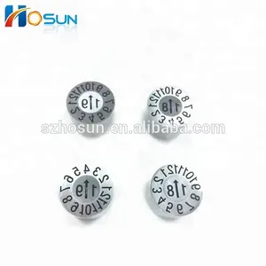 High precision date code insert date stamp for injection mold