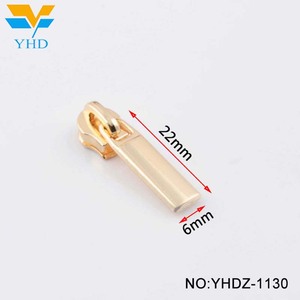 Mới đến kim loại trượt yhd thời trang dây kéo kim loại puller & phụ kiện đặc biệt phụ tùng túi cho túi may mặc dây kéo thanh trượt - Product Image 4