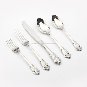 Bộ Dao Kéo Thép Không Gỉ Màu Vàng Chất Lượng Cao 18/8 - Product Image 6