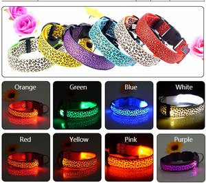 Fábrica al por mayor <span class=keywords><strong>precio</strong></span> barato Luz <span class=keywords><strong>de</strong></span> seguridad Led Collar <span class=keywords><strong>de</strong></span> perro luminoso - Product Image 6