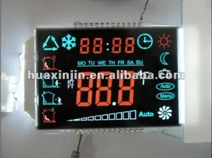 مخصص شاشات الكريستال السائل 7 قطعة شاشة عرض ال سي دي في وحدات العرض
