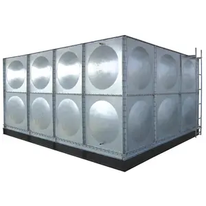 60m3 hot dipped galvanized steel water tank, tanks for water storage, rectangular water tanks and reservoirs