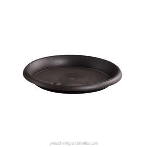 Aiermei 8001-1 bandeja de platillo de plástico redonda cuadrada moderna para el hogar, maceta y jardín, bandejas redondas elegantes para macetas - Product Image 3