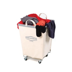 Panier <span class=keywords><strong>à</strong></span> <span class=keywords><strong>linge</strong></span> en toile commerciale, panier <span class=keywords><strong>à</strong></span> roulettes, avec roulettes en caoutchouc, pour hôtel, vente en gros, 551, 11 - Product Image 1