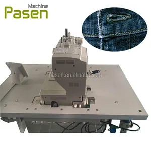 Máquina de coser Industrial con ojal/máquina de coser con botón