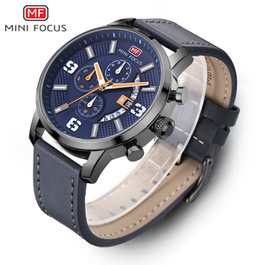 <span class=keywords><strong>MINI</strong></span> <span class=keywords><strong>FOCUS</strong></span> MF0025G <span class=keywords><strong>MF</strong></span> 0025 Nuevo <span class=keywords><strong>Reloj</strong></span> de Pulsera Deportivo de Lujo con Cronógrafo de Moda, Analógico, de Cuarzo, Informal, con Correa de Cuero para Hombre, Montre, <span class=keywords><strong>Reloj</strong></span> - Product Image 1