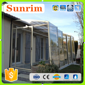 Sombra de Policarbonato Transparente Retráctil de Plástico Recintos <span class=keywords><strong>Patio</strong></span> Terraza Acristalada - Product Image 2