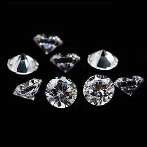 Quality guaranteed 1 carat 6.5 mm EF color VVS loose Moissanite gems for sale