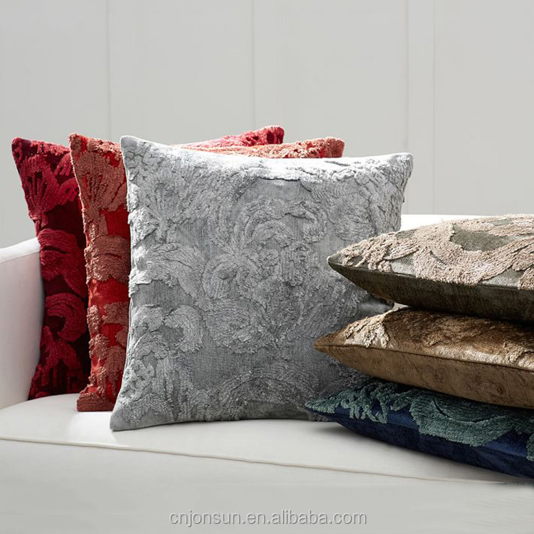 Жаккардовая дизайн бросить Подушка с застежкой-молнией наволочки 100% хлопок