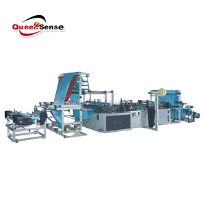 RLD 1300 String Ribbon Rolling Garbage Bag Making Machine Without Paper Core Trash Bag On Roll Making Machine