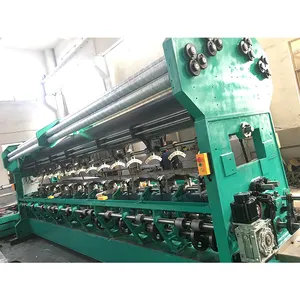 High speed bale net wrap knitting machine