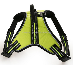 Colore arancione riflettente avventura all'aria aperta morbido imbottito animale domestico della maglia cane da caccia di sicurezza imbracatura pet cinghie vestiti della maglia - Product Image 4