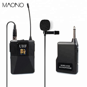 Nouveau 48 canaux sans fil transmetteur col caché microphone - Product Image 3