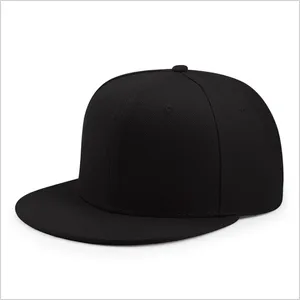 Toptan ucuz boş özel düz kenarlı Snapback kap