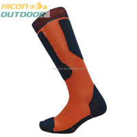 Chaussettes de ski longues en laine mérinos mélangées pour le sport