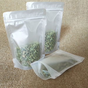 De grado de alimentos personalizado impreso <span class=keywords><strong>con</strong></span> cierre acabado <span class=keywords><strong>mate</strong></span> Ziplock Doypack de té bolsa de pie - Product Image 6