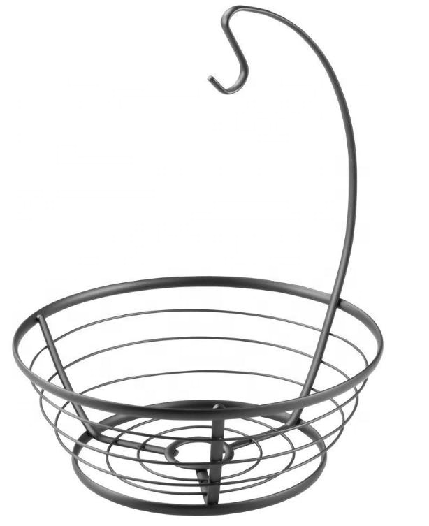 Металлическая подвесная корзина для фруктов держатель для фруктов банан держатель