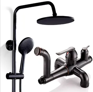 HONGDEC ORB Bathroom Shower Faucet Exposed Shower Faucet Bathroom Shower System