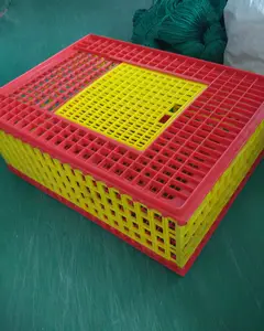 Poultry plastic chicken/chick/broiler/layer/duck/pigeon/dove transport cage /crate/case/box(PTC-07)