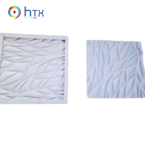 Moldes de panel de pared de yeso 3D de goma para decoración de azulejos de piedra de pared molde de panel de pared 3D decorativo - Product Image 3