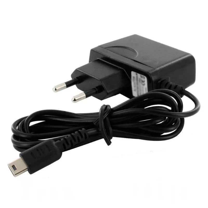 Adaptador de carregador de energia ac para nintendo ds lite, para ndsl e dsl, plugue adaptador de carregador (ue eua)