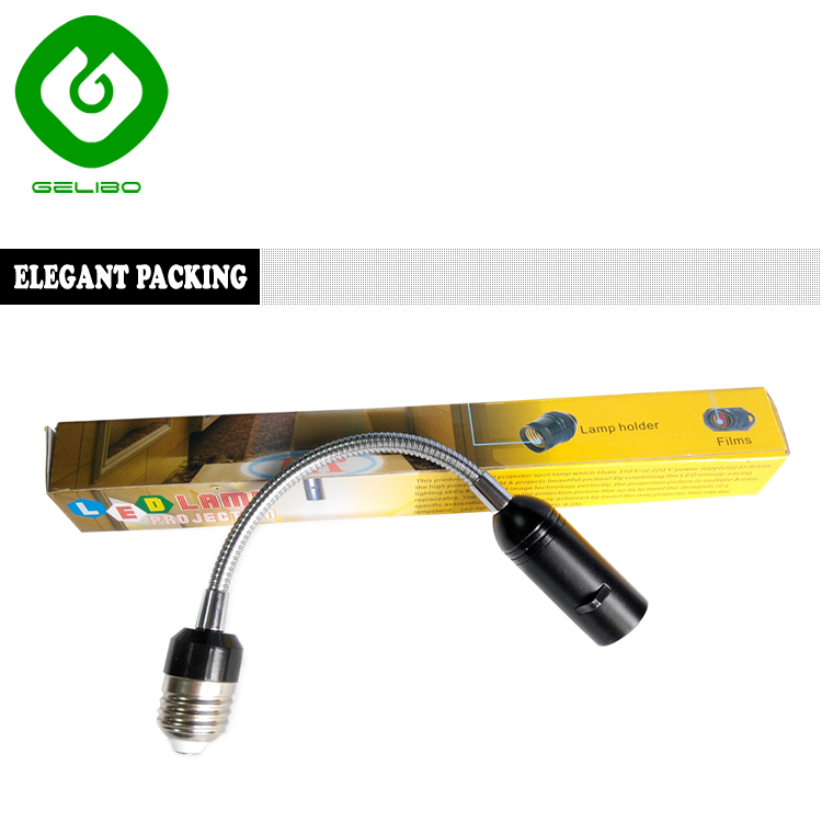 Светодиодный прожектор с логотипом для оформления отеля, подходит для осветительной базы E27