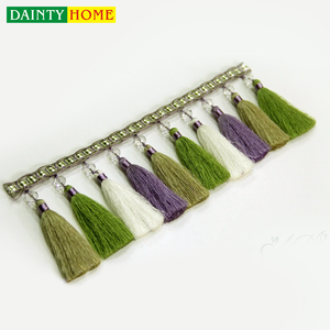 Alibaba Meilleures Ventes Coloré Garniture Fringe Pour Rideau Fringe Pour Rideaux Garniture Gland <span class=keywords><strong>THome</strong></span> Textile En Chine - Product Image 3