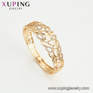 52166 xuping 18K oro colore ambientale rame moda braccialetti gioielli indiani - Product Image 5