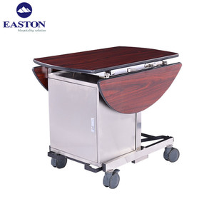 이스턴 디자인 우수 호텔 룸 더블 드롭 리프 하우스 키핑 서비스 트롤리 - Product Image 2
