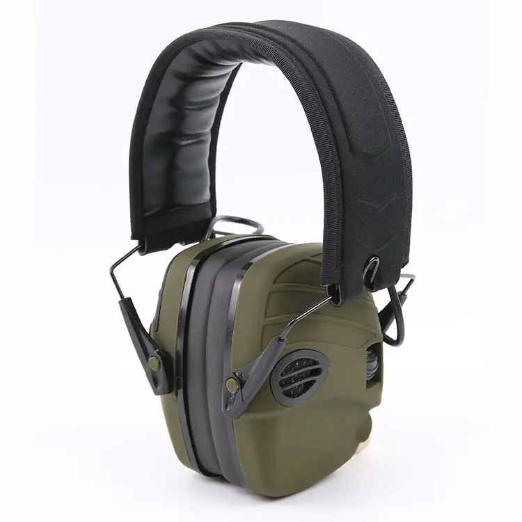 Elektronik kulak koruyucular avcılık Earmuffs endüstriyel gürültü iptal kış güvenlik kulak Muffs menzilli işitme kulak koruyucu