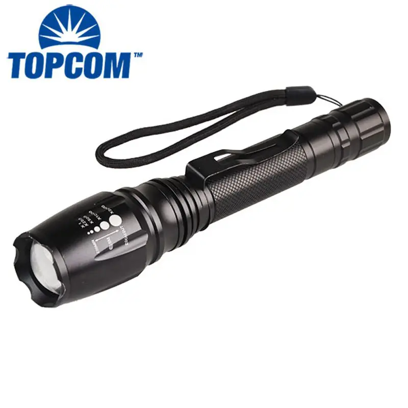 Portable 18650 Tactical Light Torch High Power LED Flashlight
