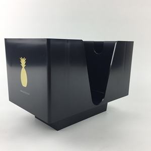 Origineel Ontwerp Zwart Abs Bar Caddy En Servet Houder Stijlvolle <span class=keywords><strong>Promo</strong></span> Bar Decor Accessoires - Product Image 3