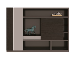 Moderno ed elegante in legno <span class=keywords><strong>libreria</strong></span> mensola a muro con porta e di stoccaggio - Product Image 4