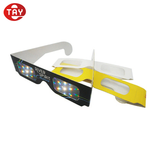 Customizable Cardboard <b>VR</b> Hardware <b>Kids</b> Rainbow Diffraction Glasses - Product Image 3