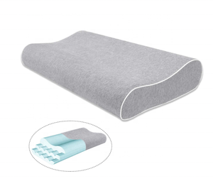 Almohada Cervical ajustable, gel de contorno de apoyo, almohada de espuma viscoelástica con infusión de altura ajustable para dormir lateral - Product Image 2