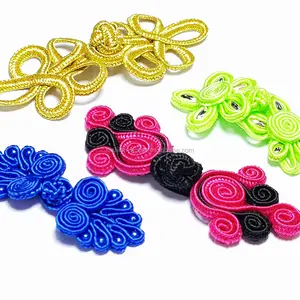 Fashion Design Customized accessories Chinese Knot Buttons For Garment