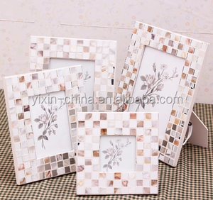 Handmade bạc khảm kính khung ảnh trang trí khung hình với thiết kế khảm - Product Image 2