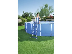 Échelle de cadre de <span class=keywords><strong>piscine</strong></span> <span class=keywords><strong>hors</strong></span> <span class=keywords><strong>sol</strong></span> en acier 58330 <span class=keywords><strong>Bestway</strong></span> - Product Image 4