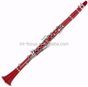 Enfoque de la marca de color <span class=keywords><strong>rojo</strong></span> instrumento de música <span class=keywords><strong>clarinete</strong></span> - Product Image 2