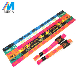 Pulsera Tejida de Arte Popular Ecológica Ultraligera de 50PF con Chip de Identificación <span class=keywords><strong>RFID</strong></span>, Hebilla Ajustable para Uso Promocional - Product Image 3