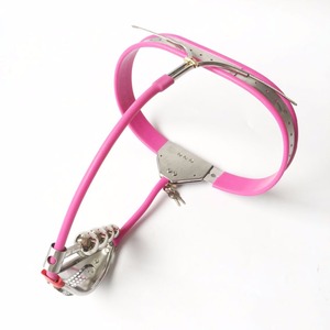 Nuova Cintura di Castità Femminile BDSM <span class=keywords><strong>Bondage</strong></span> Costrizioni Schiava del Sesso Dispositivo di Castità Kit BDSM Strumenti del Sesso Giochi per Adulti Sex Toys per Donne - Product Image 5