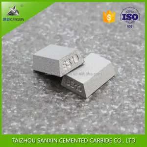 Tungsten karbür ss10 taş kesme ipuçları takım parçaları sanxin