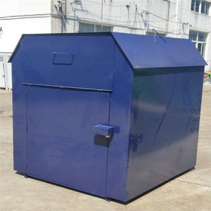 Donation Bin Safety Strong Disassembled Recycle Clothing Box Donation Bin Factory