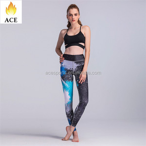 Ropa deportiva para mujer, entrenamiento atlético, sublimación, mallas de yoga y Conjunto de sujetador deportivo, conjuntos de ropa de yoga personalizados - Product Image 6